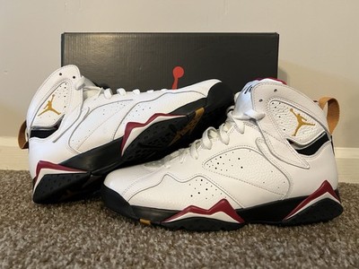 Air Jordan 7 Retro CU9307 106 White/Black-Cardinal Red 2022 Size 10 Men s