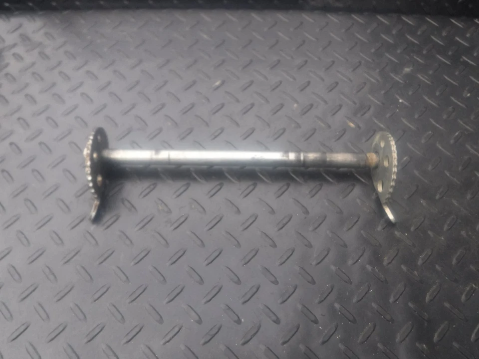 Yamaha TTR230 2005 eje de rueda trasera y ajustadores de cadena caracol TTR 230 05-21 Foto 3 de 4