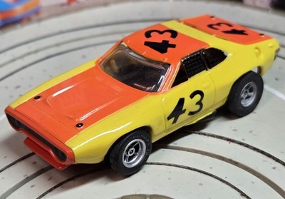 für H0 Slotcar Racing Modellbahn - Plymouth Stock Car mit AFX Motor #EBS1677