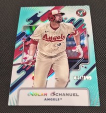 2025 Topps Pristine - Nolan Schanuel #167 Aqua Refractor /199