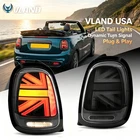 Smoked LED Tail Lights w/Sequential For 2014-2023 Mini Cooper Lamps F55 F56 F57