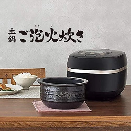 Tiger thermos (TIGER) Rice Cooker Earthenware pot Pressure IH type foam fire co