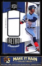 Raimel Tapia 2022 Panini National Treasures Retro Materials #RM-RT #/49