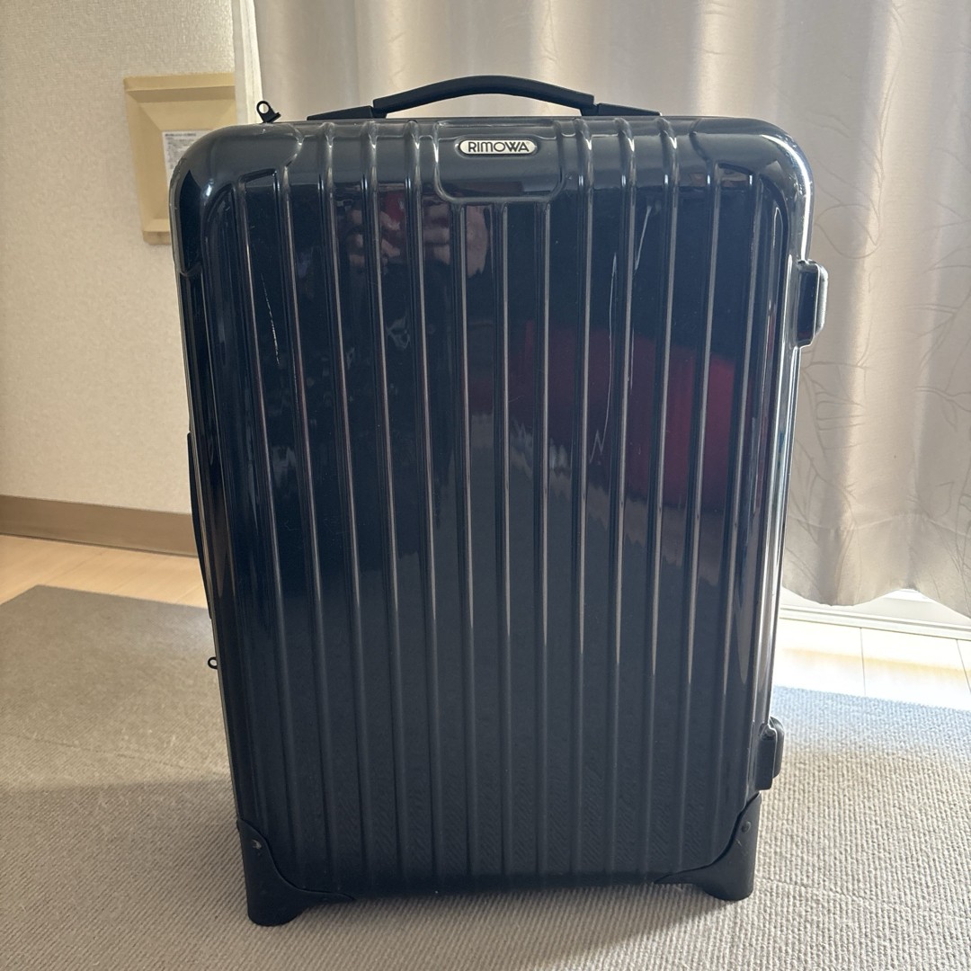 RIMOWA Salsa 2 Wheel Carry On Suitcase Black TSA Lock Cabin Travel