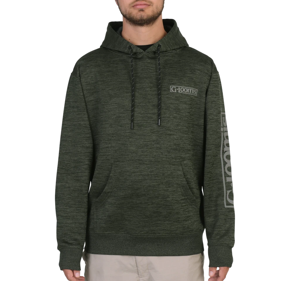 Sudadera G. Loomis Performance Color - Oliva Brezo Talla - LG (GHOODIELOL)... Foto 3 de 4