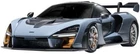 Motormax McLaren Senna in vision victory, 1:24 diecast scale replica MMX-79355VV