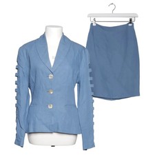 Virmani, Business Kostüm, Größe: 38, Viskose, Blau, Einfarbig #C9r