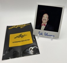 2025 Leaf Photographic Cal Abrams Signed  Autograph Polaroid Brooklyn Dodgers