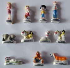 SERIE  COMPLETE  11 FEVES  BILLY THE CAT 1999  BEANS  chien chats Billy Marie ..