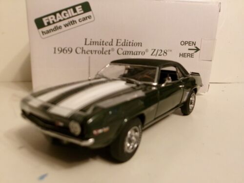 Danbury Mint Maßstab 1:24 LE 1969 Chevrolet Camaro Z28 grün in OVP