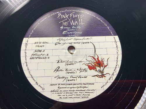 S4-90 PINK FLOYD The Wall .. 180 GRAM .. DOUBLE LP .. 2016 .. PFRLP11 . GATEFOLD - Picture 7 of 11