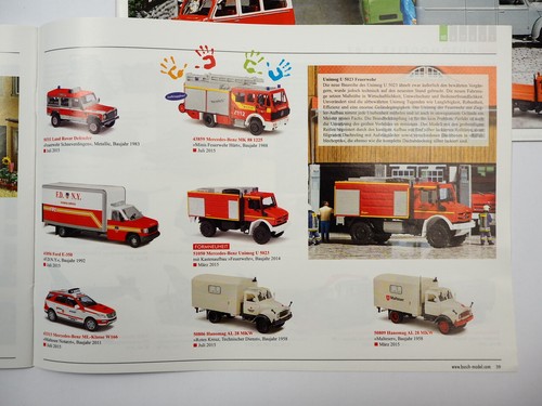Busch Automodelle Modellwelten Modellbahn 2014 - 2016 6 Kataloge / Prospekte - Bild 2 von 4