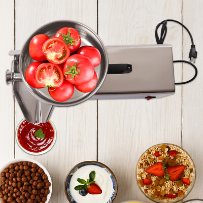 450W Electric Tomato Strainer Stainless Steel Tomato Press Sauce Maker Machine