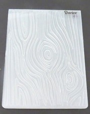Darice 4.1/4 x 5.3/4 inch Embossing Folder - Wood Grain - Tree Cross-section