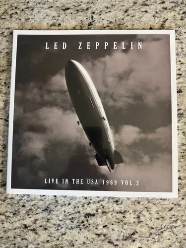 Led Zeppelin - Live In The USA 1969, Vol 2 LP, EWR006, 2023, SEALED