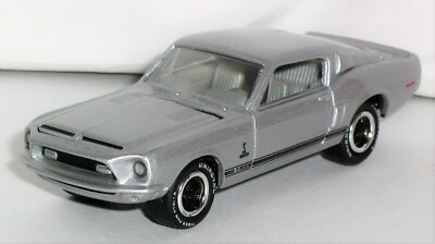 1/64 1968 68 FORD MUSTANG SHELBY COBRA = GT 500 = Rubber Tire Car FREE SHIPPING