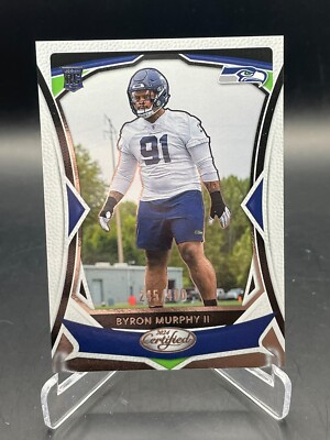 2024 CERTIFIED #112 BYRON MURPHY II RC /400 SEAHAWKS READ!