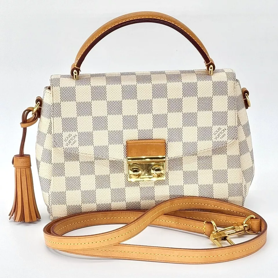 Louis Vuitton Damier Azur Canvas Croisette Bag Louis Vuitton