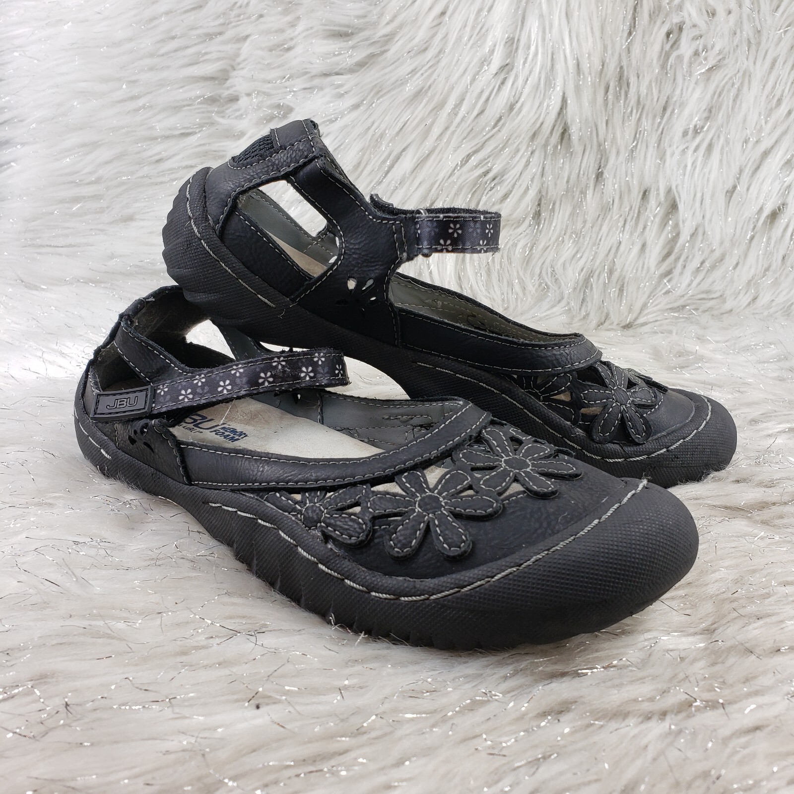 JBU by Jambu Wildflower Casual Sandals Shoes Womens Size 6.5M | eBay