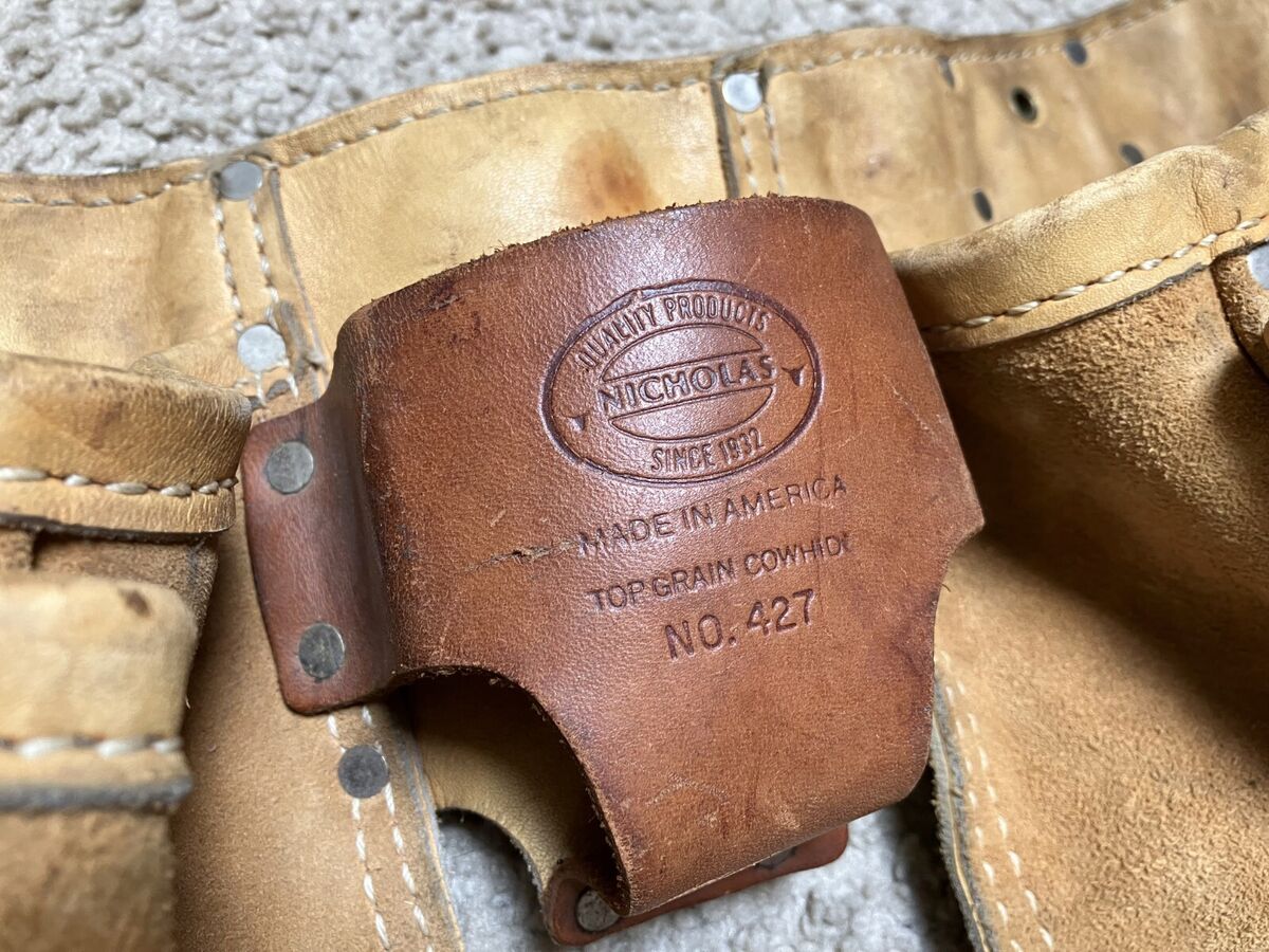 Nicholas tool belt 427 leather | eBay Nicholas tool belt 427 leather | eBay