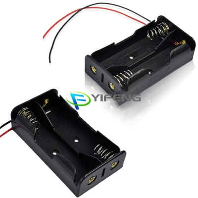 2 x 18650 Battery Holder Case Box with 6 inch Wire Leads - Image 1 of 4
