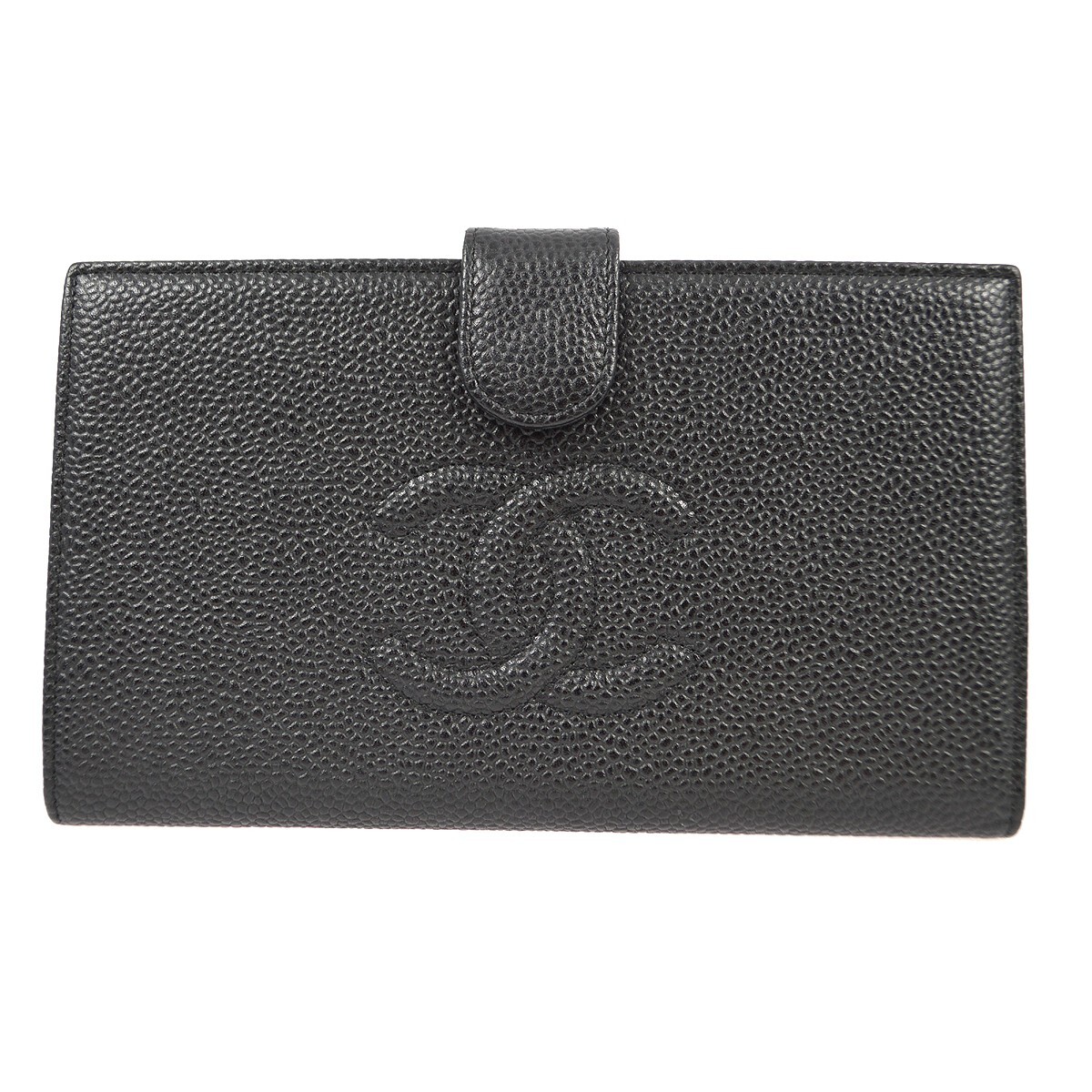 Chanel Black Calfskin Long Wallet Purse 130849 | eBay Chanel Black Calfskin Long Wallet Purse 130849 | eBay