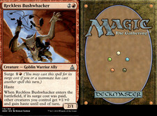 Magic the Gathering -MTG-Reckless Bushwhacker 