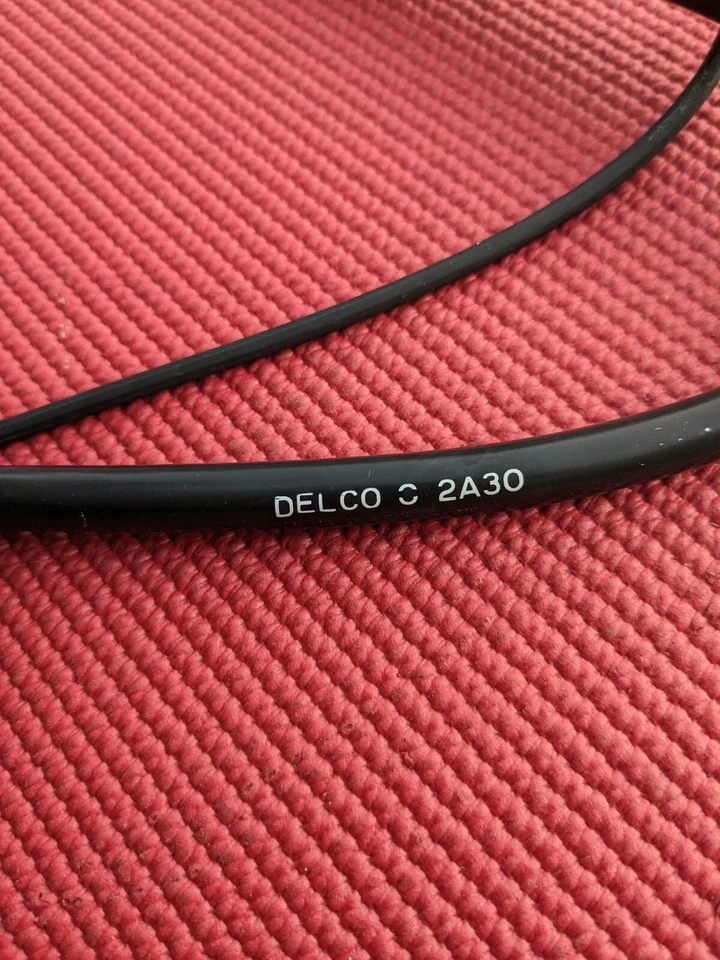 Cable de batería negativo Oldsmobile Cutlass 442 BB 1971 NUEVO DE STOCK. GM # 8907370. (Tarde) Foto 3 de 4