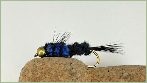 Montana Trout Flies, 18 Gold Head Montana Nymph, Longshank, 3 Colours, Size 10 - Picture 2 of 4
