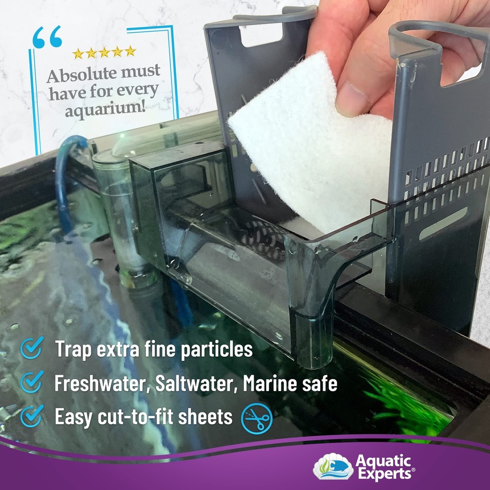 Aquatic Experts Aquarium Polishing Filter Pad, Aquarium Filter Pad