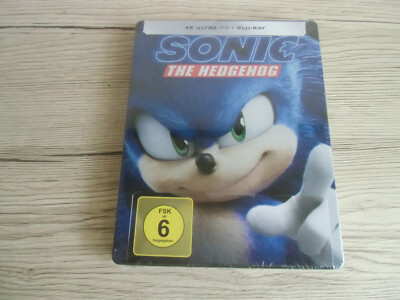 Bluray Steelbook Sonic - The Hedgehog NEU/ OVP 