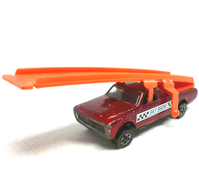 ミニカー Hot Wheels Redline Custom Fleetside Hot Wheels Redline Custom Fleetside Sky Show Car 1968 Red Made In