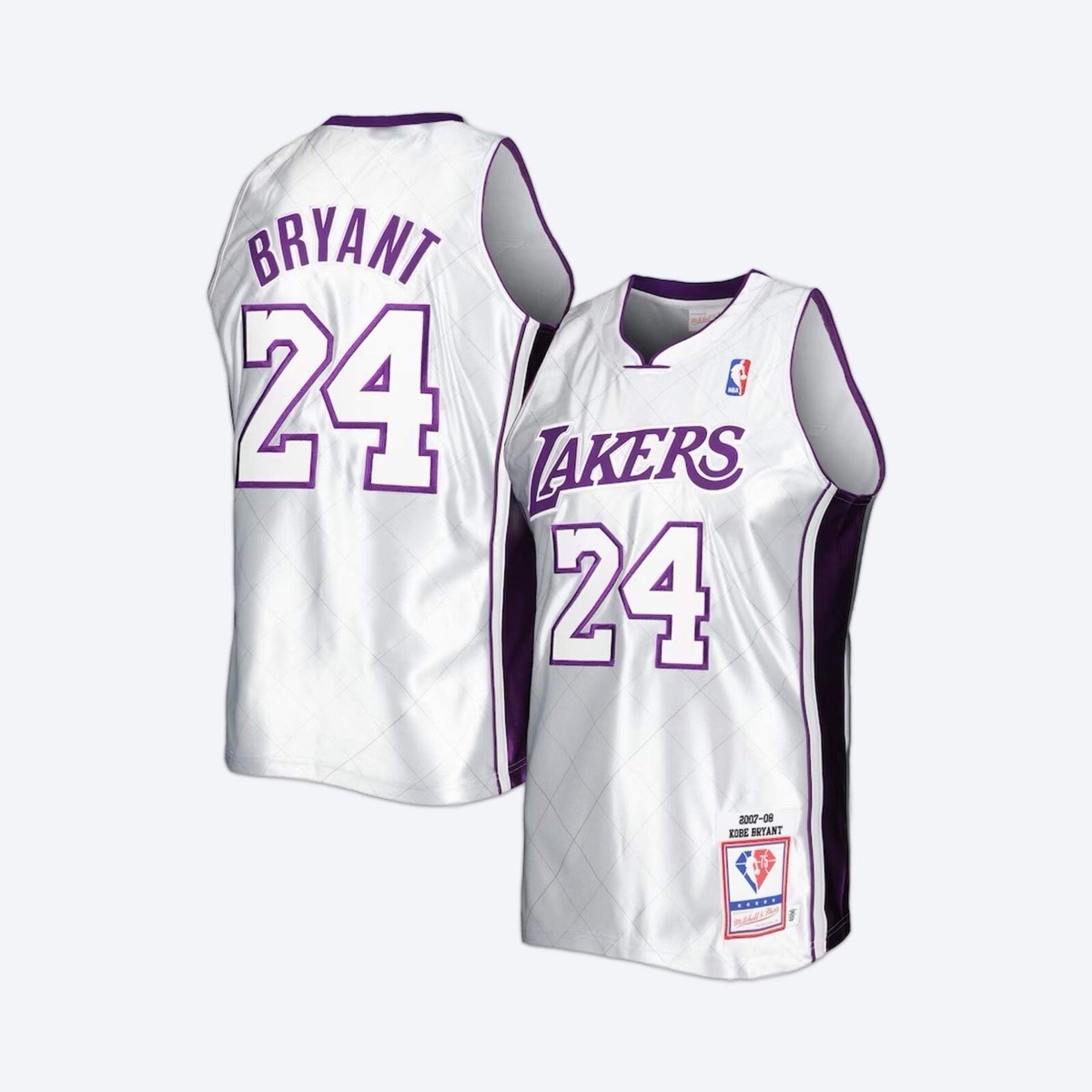 Adidas Nba Shop Kobe Bryant Men's Mitchell Ness Kobe Bryant Silver