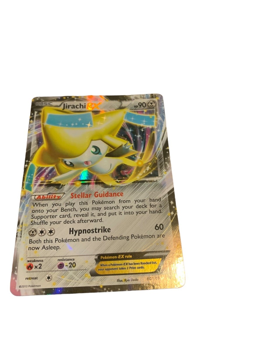 jirachi ex pokemon card value - PLAY Promotional cards BODY) [1P] Shield Beam (30) During your opponents next turn Pokemon Black and White Plasma