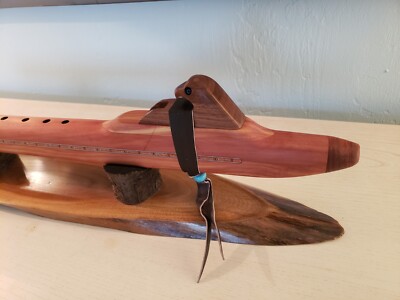 Native American Flute   Cedar ---  Key of LOW D  for small hands, good for women