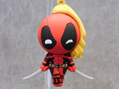 Deadpool Wolverine NEW * Ladypool Clip * Blind Bag Movie Key Chain Monogram