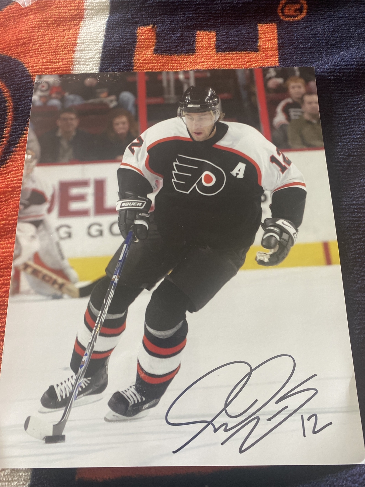 Stanley Cup Win-NHL SIMON GAGNE (Phila Flyers), Extremely Rare AUTOGRAPHED PHOTO-image