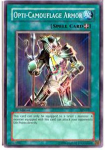 Opti-Camouflage Armor - AST-035 - Common - 1st Edition x1 - Lightly Played