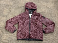 Abercrombie  Fitch Renew Puffer Primaloft Insulation Red Quilted Jacket Youth L