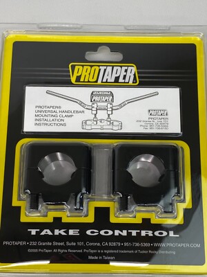 Guidon De Moto En Aluminium Pro Taper Pack Fat Bar 1-1/8 Pouces, Dirt
