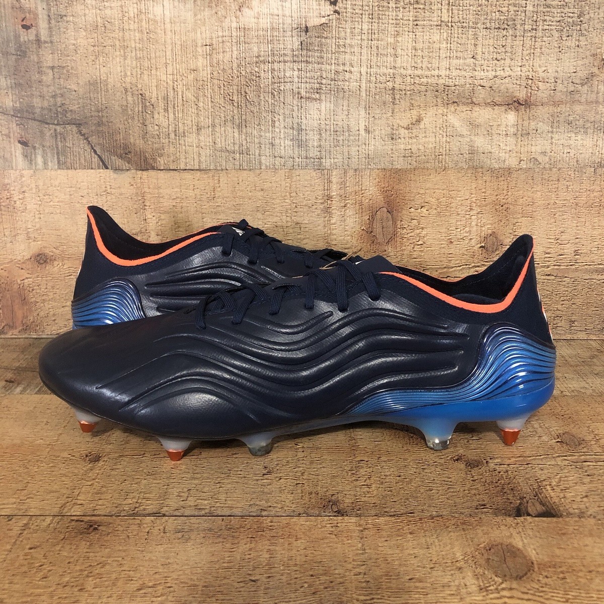 Adidas Soccer Cleats Size 13.5 Mens Copa Sense.1 SG Blue Orange