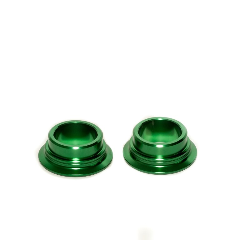 Entretoise de roue arrière Kawasaki KXF 450 2019 2020 bague moyeu alu vert