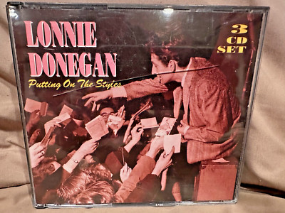 Lonnie Donegan Putting on the Styles 3 CD set (Sequel Records, London, 1992)
