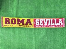 Schal Bufanda Scarf Official AS Roma Sevilla Ultras Schal Echarpe Match Worn