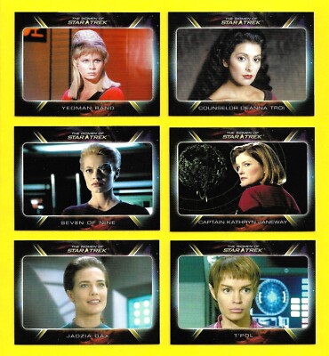 2010 Rittenhouse Women of Star Trek Base Cards 1 - 81 You Pick