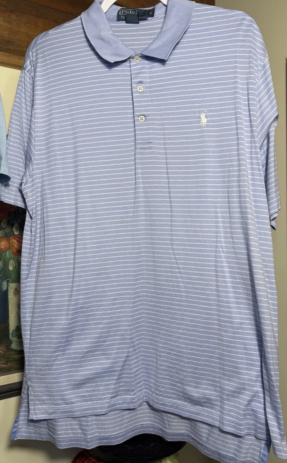 Ralph Lauren RLX NWT$110 & Polo Men’s M Shirt Blues Golf Casual Work Set Of 2 thumbnail 2