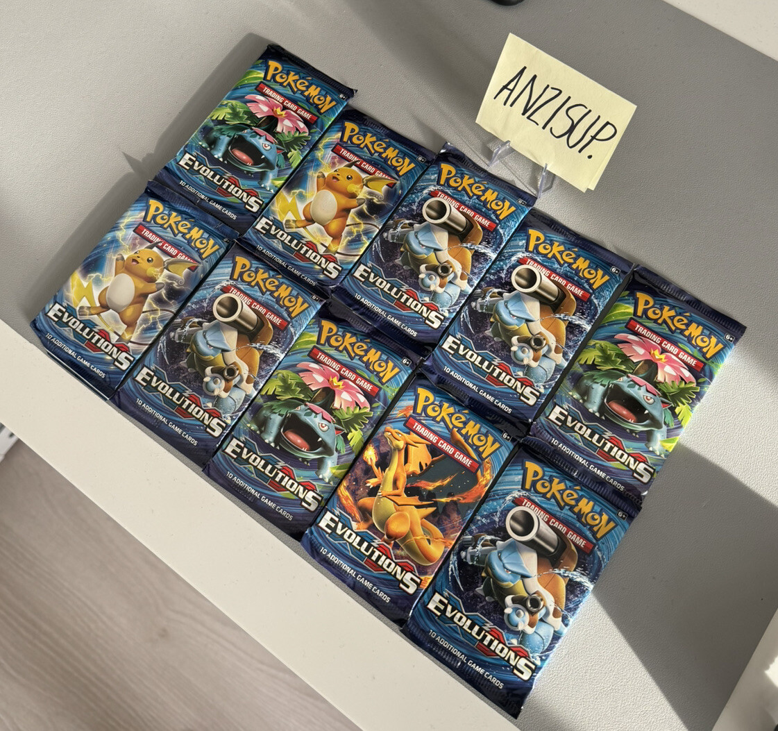 1X Pokemon XY Evolutions Booster Pack New & Sealed eBay