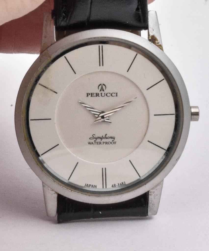 Untested PERUCCI SYMPHONY Model Unisex dress style thin wrist