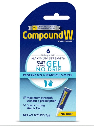 Compound W Wart Remover Fast Acting Gel - 0.25oz