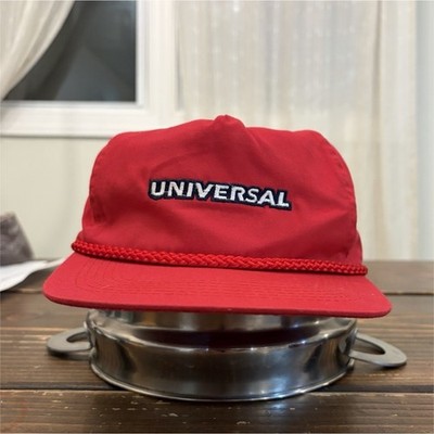 Vintage 90s Capital Caps  Universal  Universal Studios Hat Red Snapback Cap